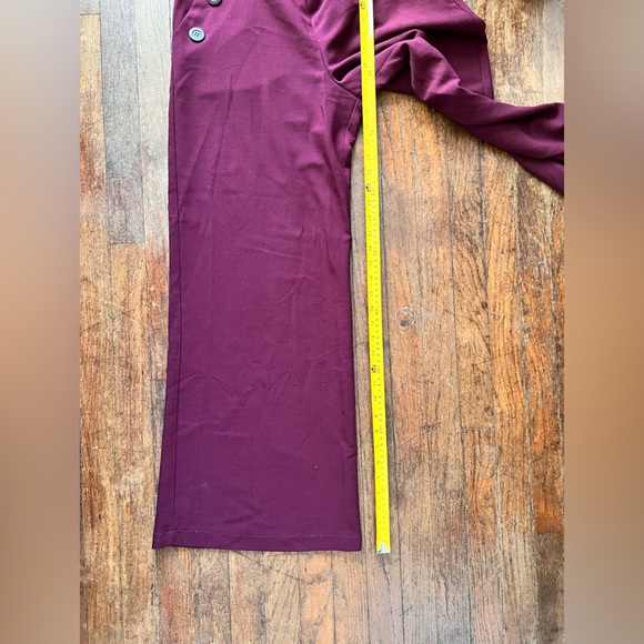 Lily White High Waisted trouser pants, size large - Picture 5 of 5